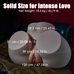 Vera: Muñeca Sexual Realista de Silicona con Trasero Grande y Culo Respingón